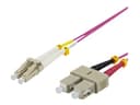 Deltaco LCSC-700 0.5m LC SC OM4