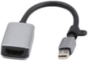 Prokord Video Adapter Premium Minidp-HDMI Mini DisplayPort HDMI Grå, Svart