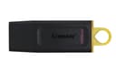 Kingston Datatraveler Exodia 128GB USB Type-A Zwart, Geel