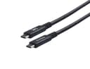 Prokord USB4-kabel USB-C naar USB-C 40 Gbps 240W 0.7m USB C USB C Zwart