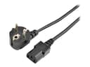 Prokord Strömkabel 10m CEE7/7 C13 coupler Svart