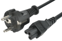 Prokord Virtajohto LSZH PVC FREE 1M 1m CEE7/7 C5 Musta