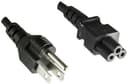 Microconnect Strømkabel US 1.8m C5 Sort