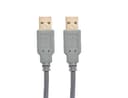 Prokord USB-kabel 2m USB-A USB-A Grå