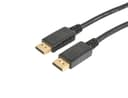 Prokord DisplayPort-kabel 2m 2m DisplayPort DP DisplayPort DP Svart