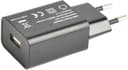 Cirafon Oplader, 1xUSB, 1A Zwart