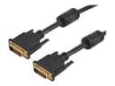 Prokord DVI-kabel 15m. DVI-D DVI-D Sort
