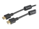 Prokord HDMI 1.4-kabel 1.5m. 1.5m. HDMI HDMI HDMI Sort