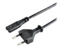Prokord Strömkabel 1.5m CEE7/16 C7 coupler Svart