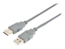 Prokord USB-kabel 3m USB-A USB-A Grå
