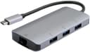 Prokord USB 3.1 Hub 3-Port + RJ45 USB 3.2 Gen 1 (3.1 Gen 1) Type-C