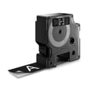 Dymo Tape D1 24mm Hvit/Svart 