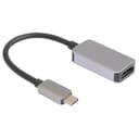 Prokord USB C - HDMI Adapter 4K@60Hz Premium Metal USB-C HDMI Hopea, Musta