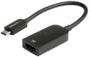 Prokord Premium HDMI Adapter 4K@30Hz 0.12m USB-C HDMI Sort
