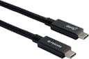 Prokord USB-C-kabel USB certified (100W) 0.5m USB-C USB-C Svart