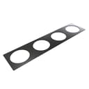 Forming Function Powerdot Ramme 04 4-Liniers Ramme Metal Sort 