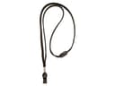 Cardkeep Lanyard Svart 9mm Med Sikkerhetsknapper Og Sportfeste 100stk. 