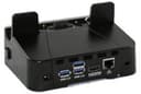 Zebra 1-Paikkainen telakka-asema, jossa on lujarakenteinen HDMI/ETH/3xUSB ilman virtalähdettä 