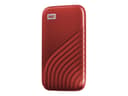 WD My Passport SSD 2TB RED USB Type-C Röd