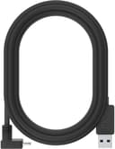 Huddly USB-Cable Angeled 5m USB-C USB-A Musta