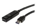 Startech 3m USB 3.0 Active Extension Cable 3m USB A USB A Musta