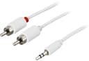 Deltaco 3.5MM MALE - 2XRCA MALE 3m 2 x RCA 3,5mm