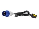 APC Strömkabel 3m C19 coupler Svart