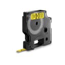 Dymo Tape D1 6mm Musta/Keltainen 