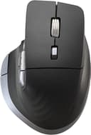 Voxicon Draadloze Muis Prime EX5 – Bluetooth & 2.4GHz, Ergonomisch & Stil Bluetooth + USB-A Muis Zwart