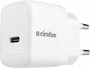 Cirafon Pikalaturi Micro 30W USB-C Valkoinen