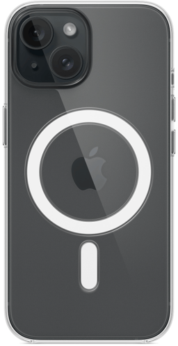 Apple Transparent skal med MagSafe iPhone 15 Transparent