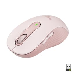 Logitech Signature M650 Large Bluetooth Mus Lyserød