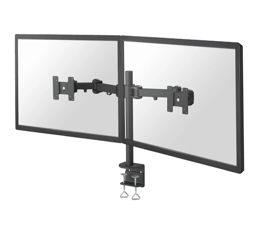 Neomounts FPMA-D960D - Dual Monitorarm voor 2 flatscreens tot 27" - Zwart 