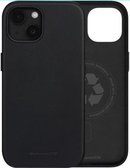 Dbramante1928 Roskilde Magsafe Full-Grain Leather iPhone 15 Svart