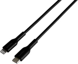 Cirafon USB-C til Lightning Hurtiglade-kabel – for iPhone/iPad 1m Svart