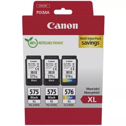 Canon Bläck Multipack 2x PG-575XL/1x CL-576XL 