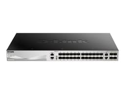 D-link DGS-3130-30S/E network switch Managed L3 10G Ethernet (100/1000/10000) Grey - (Fyndvara klass 1) 