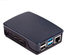 Raspberry pi 4 Case - Black/Grey 