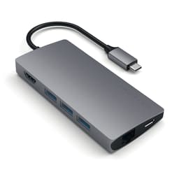 Satechi Multi-Port Adapter V2 USB 3.2 Gen 1 (3.1 Gen 1) Type-C