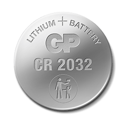 Gp Batteri Knappcell Lithium CR2032 3V 4-Pack 