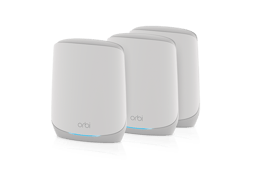 Netgear Orbi RBK763S Tri-band (2,4 GHz / 5 GHz / 5 GHz) Wi-Fi 6 (802.11ax) Hvid 7 Intern 