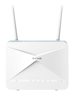 D-link G415/E langaton reititin Gigabitti Ethernet Kaksitaajuus (2,4 GHz/5 GHz) 4G Sininen, Valkoinen 