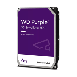 WD Purple 6TB 3.5" 5400r/min SATA 6.0 Gbit/s HDD