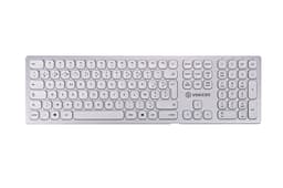 Voxicon DK-295BWL-WHT/FR toetsenbord RF-draadloos + Bluetooth AZERTY Frans Wit Draadloos Frans