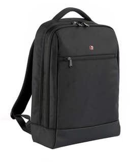 Cirafon Laptop Backpack Recycled 16" 15.6" Nylon Zwart