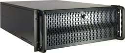 Inter-tech 4U4129L 19" 4U Rack Metallisk Silver