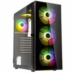 Kolink Observatory HF Glass ARGB Midi Tower Musta