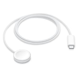 Apple Watchin magneettinen pikalaturi–USB-C-johto 1m Valkoinen