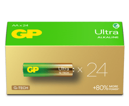 GP Ultra Alkaline AA/LR6 paristo 24-pakkaus 