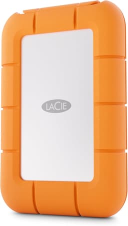 Lacie Mini Rugged SSD 2TB USB Type-C Grå, Oransje